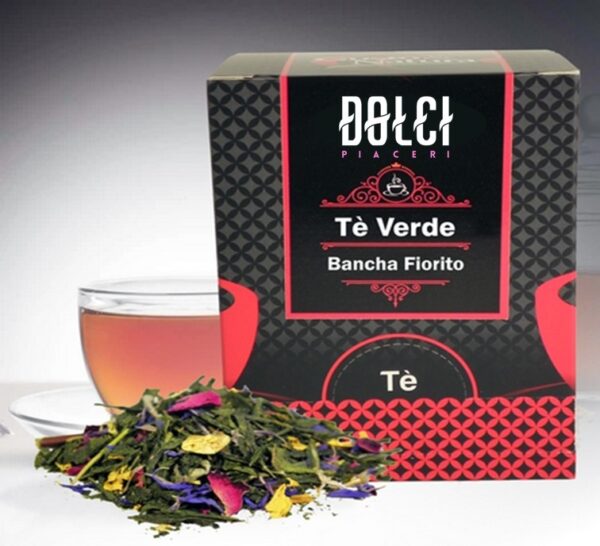 Tè Verde Bancha Fiorito filtri piramidali